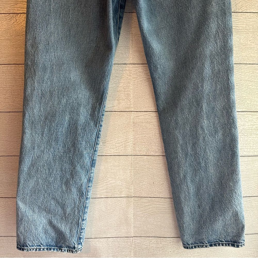 MADEWELL The '90s Straight Jean Mercer Wash Rigid Size 28 - Picture 12 of 16